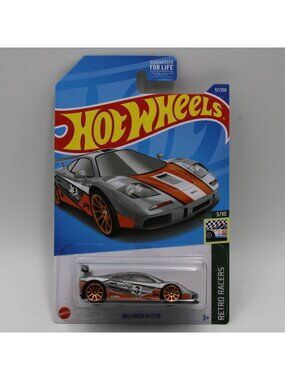 Hot Wheels McLaren F1 GTR Silver 2022 Retro Racers 3/10 57/250